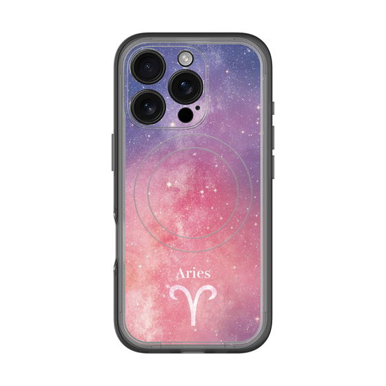 Slim Protection Premium Case with MagSafe［ STARRY SIGNS - Original - Aries ］