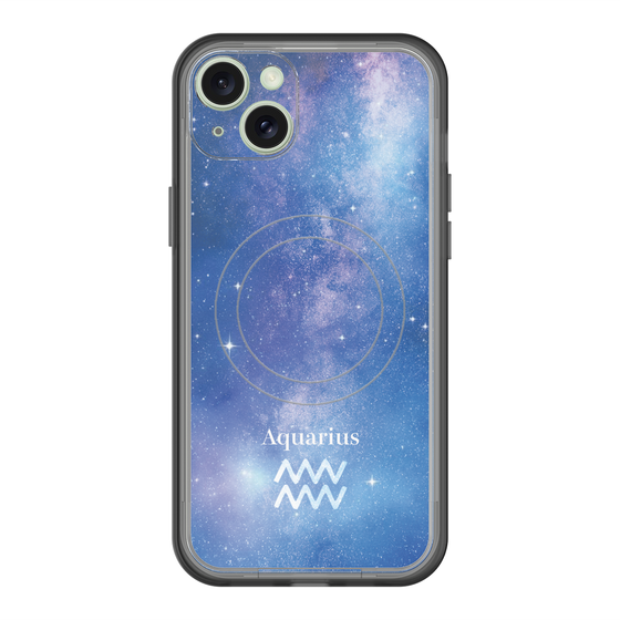 Slim Protection Premium Case with MagSafe［ STARRY SIGNS - Original - Aquarius ］