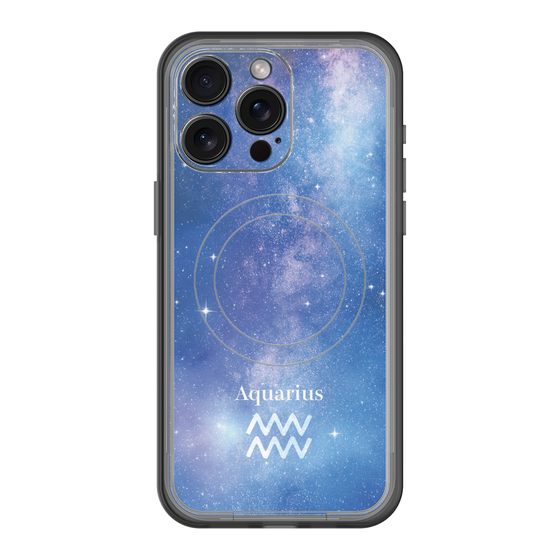 Slim Protection Premium Case with MagSafe［ STARRY SIGNS - Original - Aquarius ］