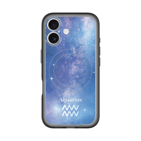 Slim Protection Premium Case with MagSafe［ STARRY SIGNS - Original - Aquarius ］