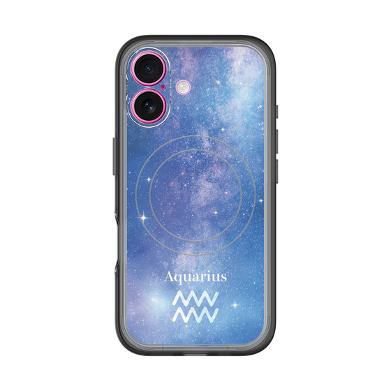 Slim Protection Premium Case with MagSafe［ STARRY SIGNS - Original - Aquarius ］