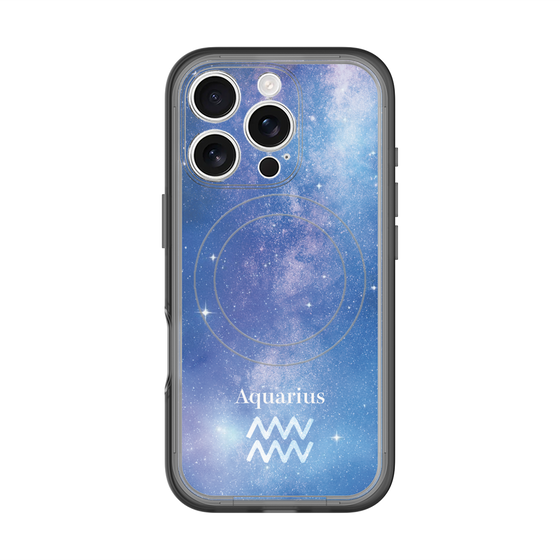 Slim Protection Premium Case with MagSafe［ STARRY SIGNS - Original - Aquarius ］