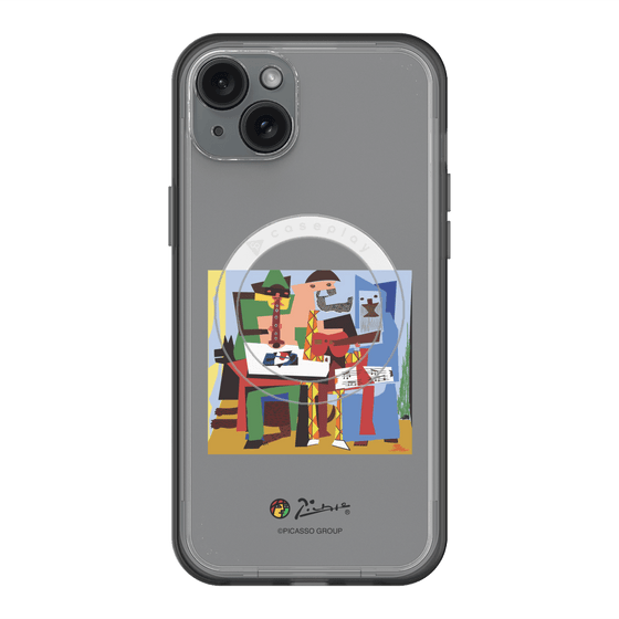 Slim Protection Premium Case with MagSafe［ PICASSO - Three Musicians ］