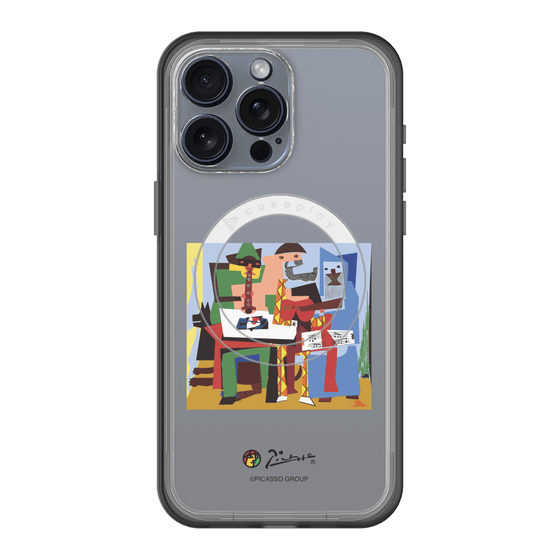 Slim Protection Premium Case with MagSafe［ PICASSO - Three Musicians ］