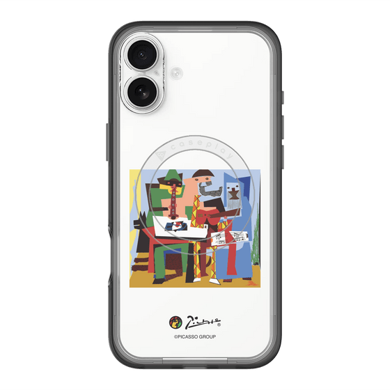 Slim Protection Premium Case with MagSafe［ PICASSO - Three Musicians ］