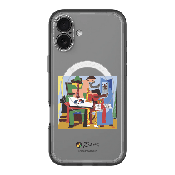 Slim Protection Premium Case with MagSafe［ PICASSO - Three Musicians ］