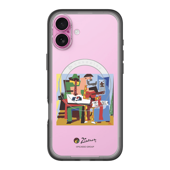 Slim Protection Premium Case with MagSafe［ PICASSO - Three Musicians ］