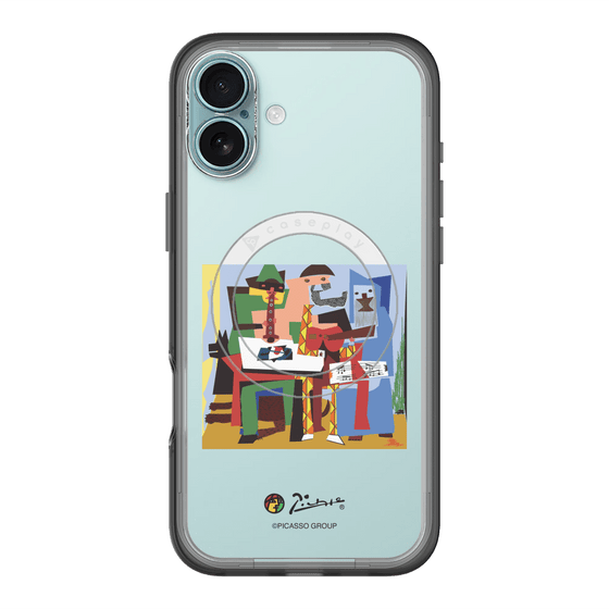 Slim Protection Premium Case with MagSafe［ PICASSO - Three Musicians ］