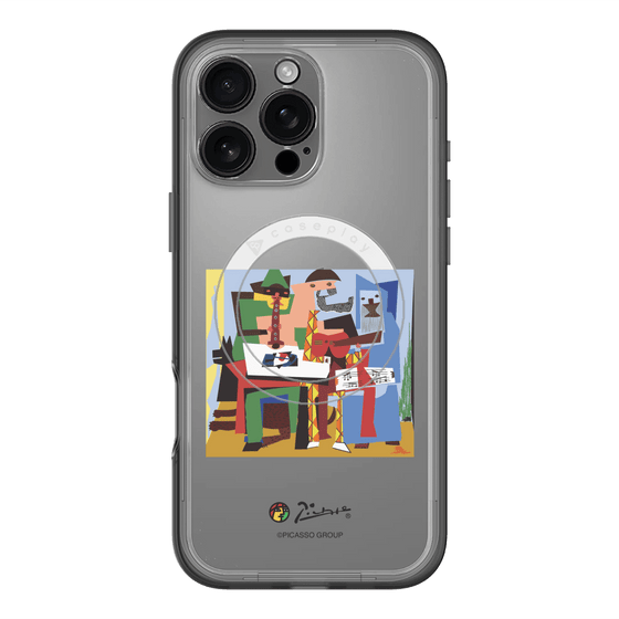 Slim Protection Premium Case with MagSafe［ PICASSO - Three Musicians ］