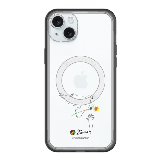 Slim Protection Premium Case with MagSafe［ PICASSO - Dove of Peace ］