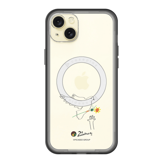 Slim Protection Premium Case with MagSafe［ PICASSO - Dove of Peace ］