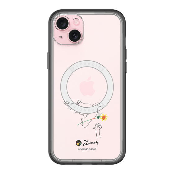 Slim Protection Premium Case with MagSafe［ PICASSO - Dove of Peace ］