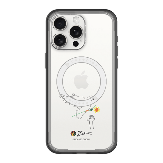 Slim Protection Premium Case with MagSafe［ PICASSO - Dove of Peace ］
