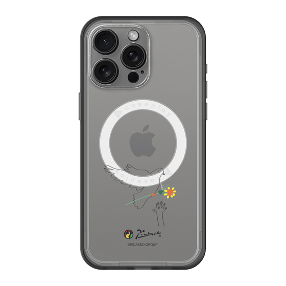 Slim Protection Premium Case with MagSafe［ PICASSO - Dove of Peace ］