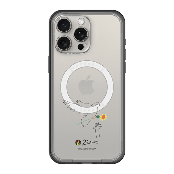 Slim Protection Premium Case with MagSafe［ PICASSO - Dove of Peace ］