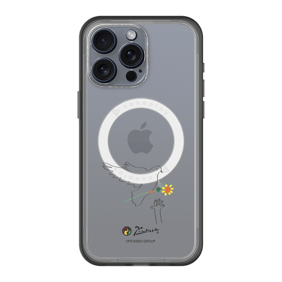 Slim Protection Premium Case with MagSafe［ PICASSO - Dove of Peace ］
