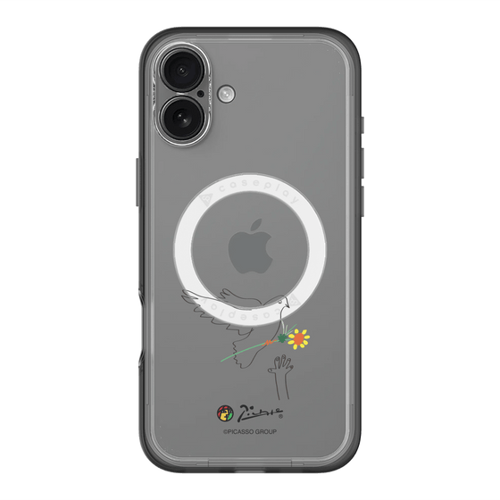 Slim Protection Premium Case with MagSafe［ PICASSO - Dove of Peace ］