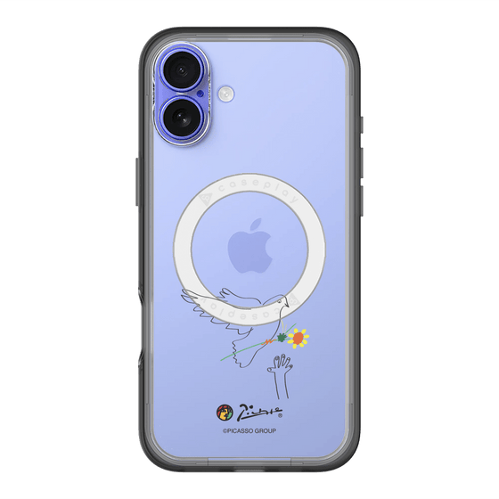Slim Protection Premium Case with MagSafe［ PICASSO - Dove of Peace ］