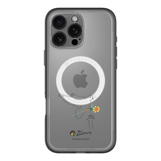 Slim Protection Premium Case with MagSafe［ PICASSO - Dove of Peace ］