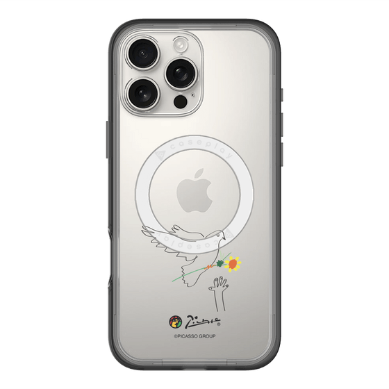 Slim Protection Premium Case with MagSafe［ PICASSO - Dove of Peace ］