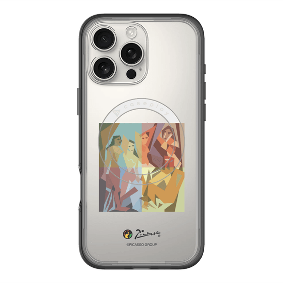 Slim Protection Premium Case with MagSafe［ PICASSO - Les Demoiselles d'Avignon ］