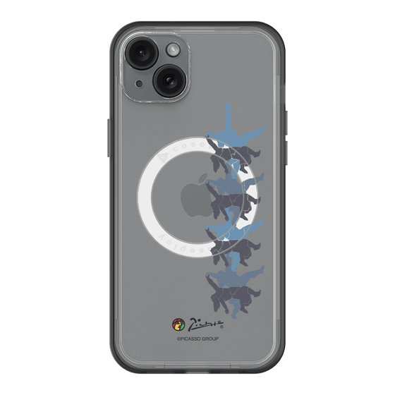 Slim Protection Premium Case with MagSafe［ PICASSO - Running on the Beach ］