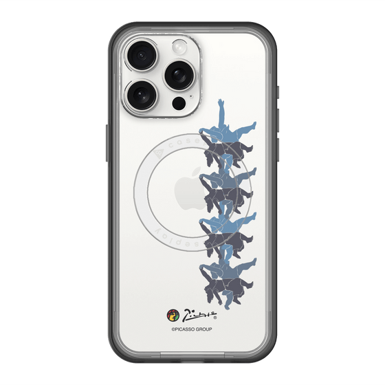 Slim Protection Premium Case with MagSafe［ PICASSO - Running on the Beach ］