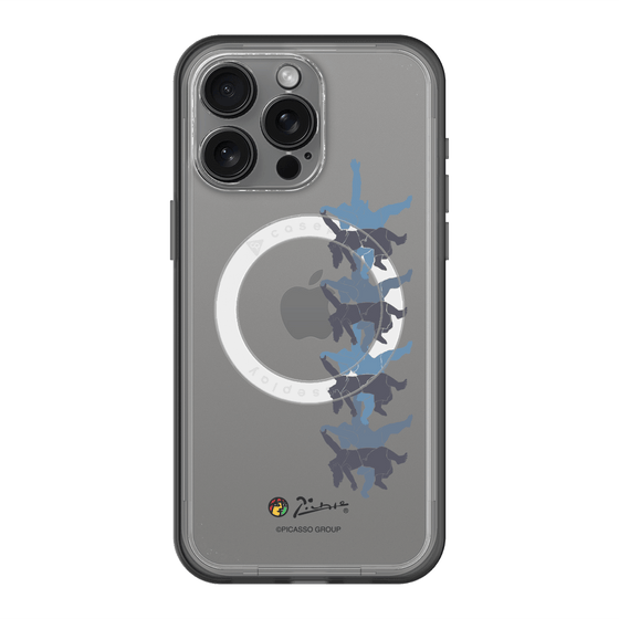 Slim Protection Premium Case with MagSafe［ PICASSO - Running on the Beach ］
