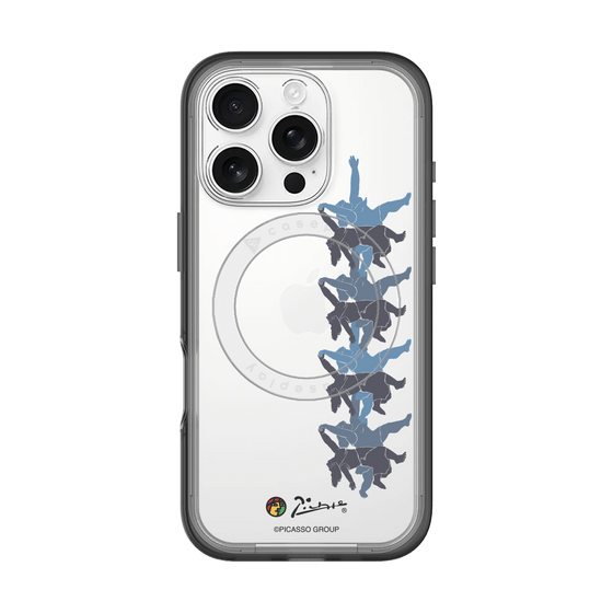 Slim Protection Premium Case with MagSafe［ PICASSO - Running on the Beach ］
