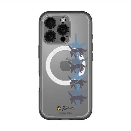 Slim Protection Premium Case with MagSafe［ PICASSO - Running on the Beach ］