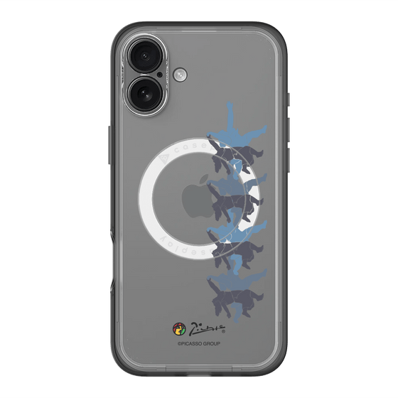 Slim Protection Premium Case with MagSafe［ PICASSO - Running on the Beach ］