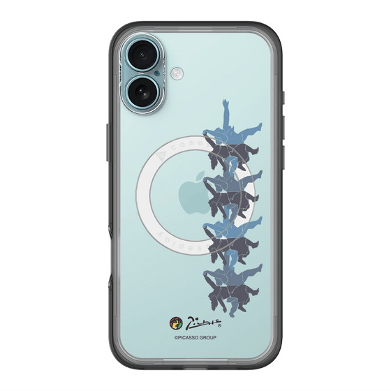 Slim Protection Premium Case with MagSafe［ PICASSO - Running on the Beach ］