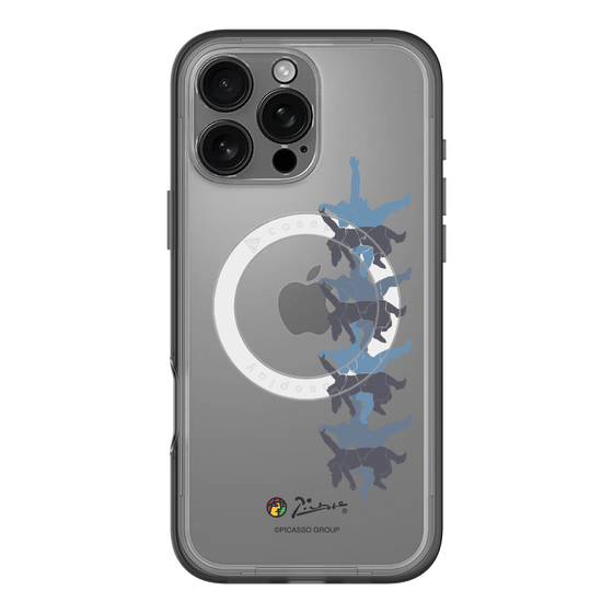 Slim Protection Premium Case with MagSafe［ PICASSO - Running on the Beach ］