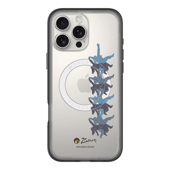 Slim Protection Premium Case with MagSafe［ PICASSO - Running on the Beach ］
