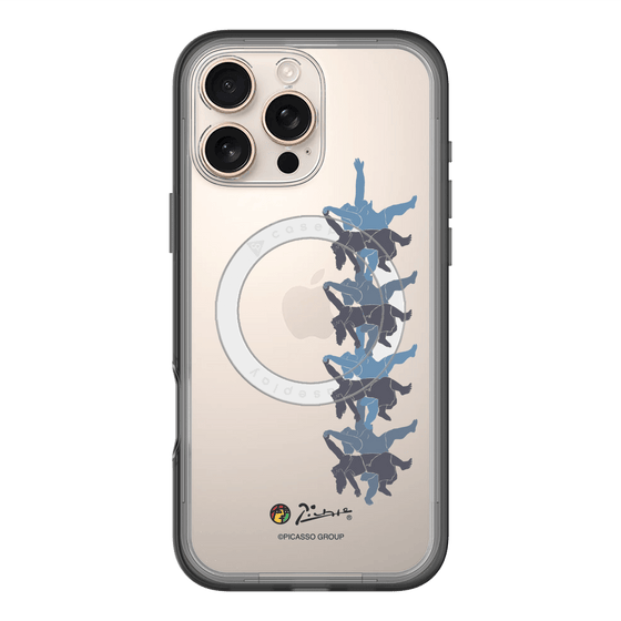 Slim Protection Premium Case with MagSafe［ PICASSO - Running on the Beach ］