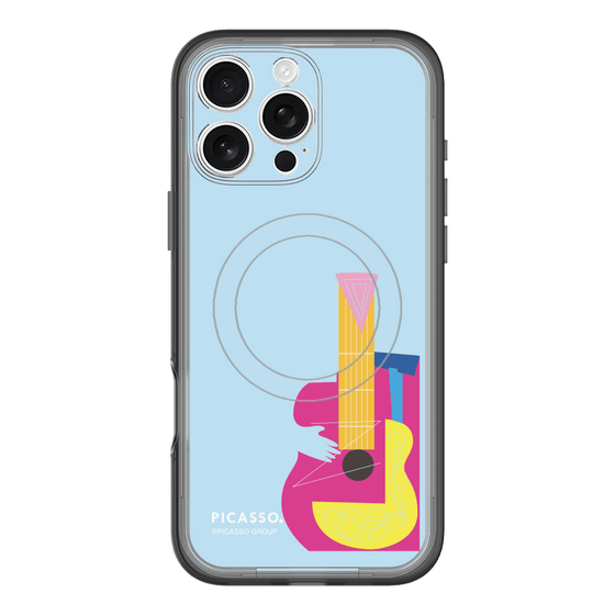 Slim Protection Premium Case with MagSafe［ PICASSO - Guitar ］