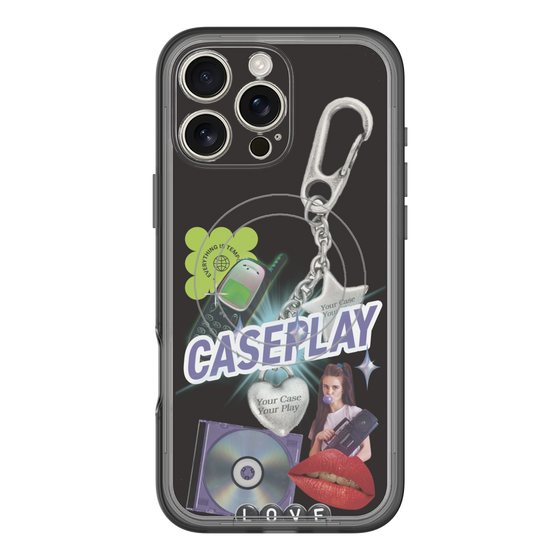 Slim Protection Premium Case with MagSafe［ YOUR CASE YOUR PLAY - Original - Music Lover ］