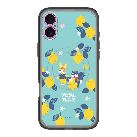 Slim Protection Premium Case with MagSafe［ Kuppyramu Friends - Lemon ］