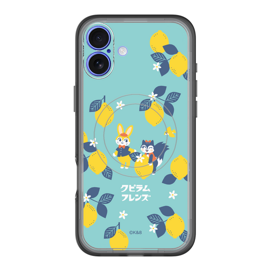 Slim Protection Premium Case with MagSafe［ Kuppyramu Friends - Lemon ］