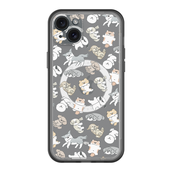 Slim Protection Premium Case with MagSafe［ Hello, It's Dog - Nap ］