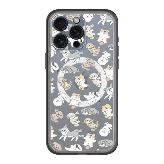 Slim Protection Premium Case with MagSafe［ Hello, It's Dog - Nap ］