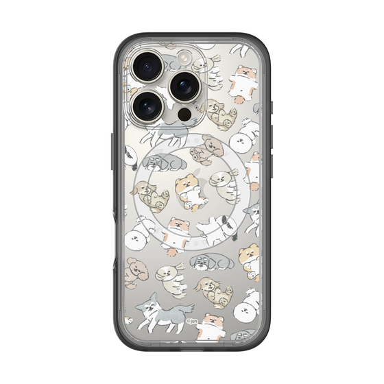 Slim Protection Premium Case with MagSafe［ Hello, It's Dog - Nap ］