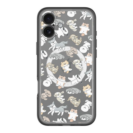 Slim Protection Premium Case with MagSafe［ Hello, It's Dog - Nap ］