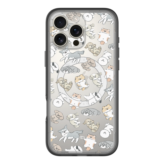 Slim Protection Premium Case with MagSafe［ Hello, It's Dog - Nap ］