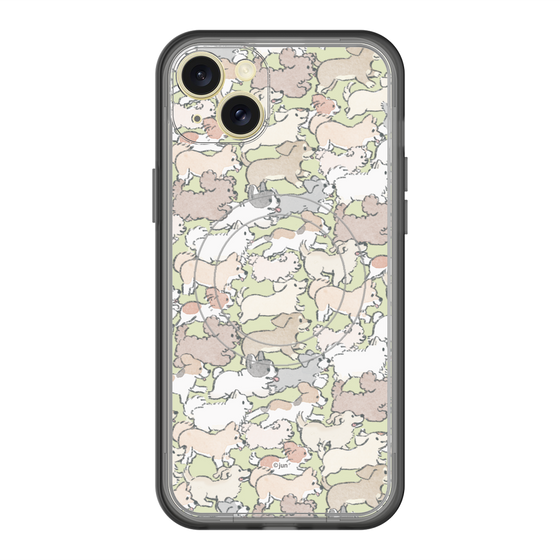 Slim Protection Premium Case with MagSafe［ Hello, It's Dog - Full of Dogs ］