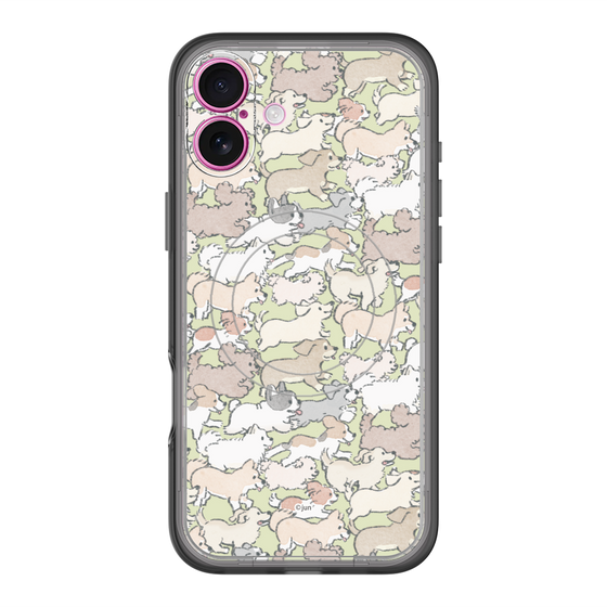 Slim Protection Premium Case with MagSafe［ Hello, It's Dog - Full of Dogs ］