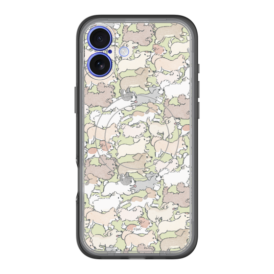 Slim Protection Premium Case with MagSafe［ Hello, It's Dog - Full of Dogs ］