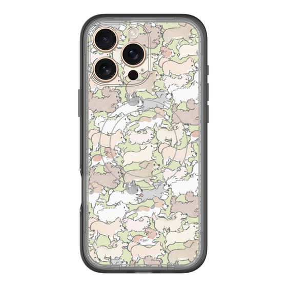 Slim Protection Premium Case with MagSafe［ Hello, It's Dog - Full of Dogs ］