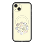 Slim Protection Premium Case with MagSafe［ Hello, It's Dog - All Together - Beige ］