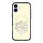 Slim Protection Premium Case with MagSafe［ Hello, It's Dog - All Together - Beige ］